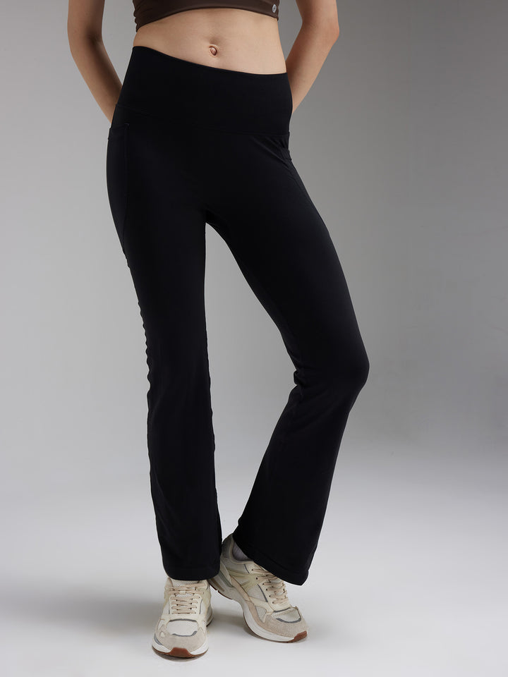 Black Sculpt 2.0 Flare Leggings