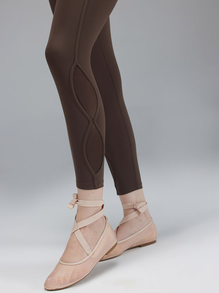 Brown MeshFit Leggings