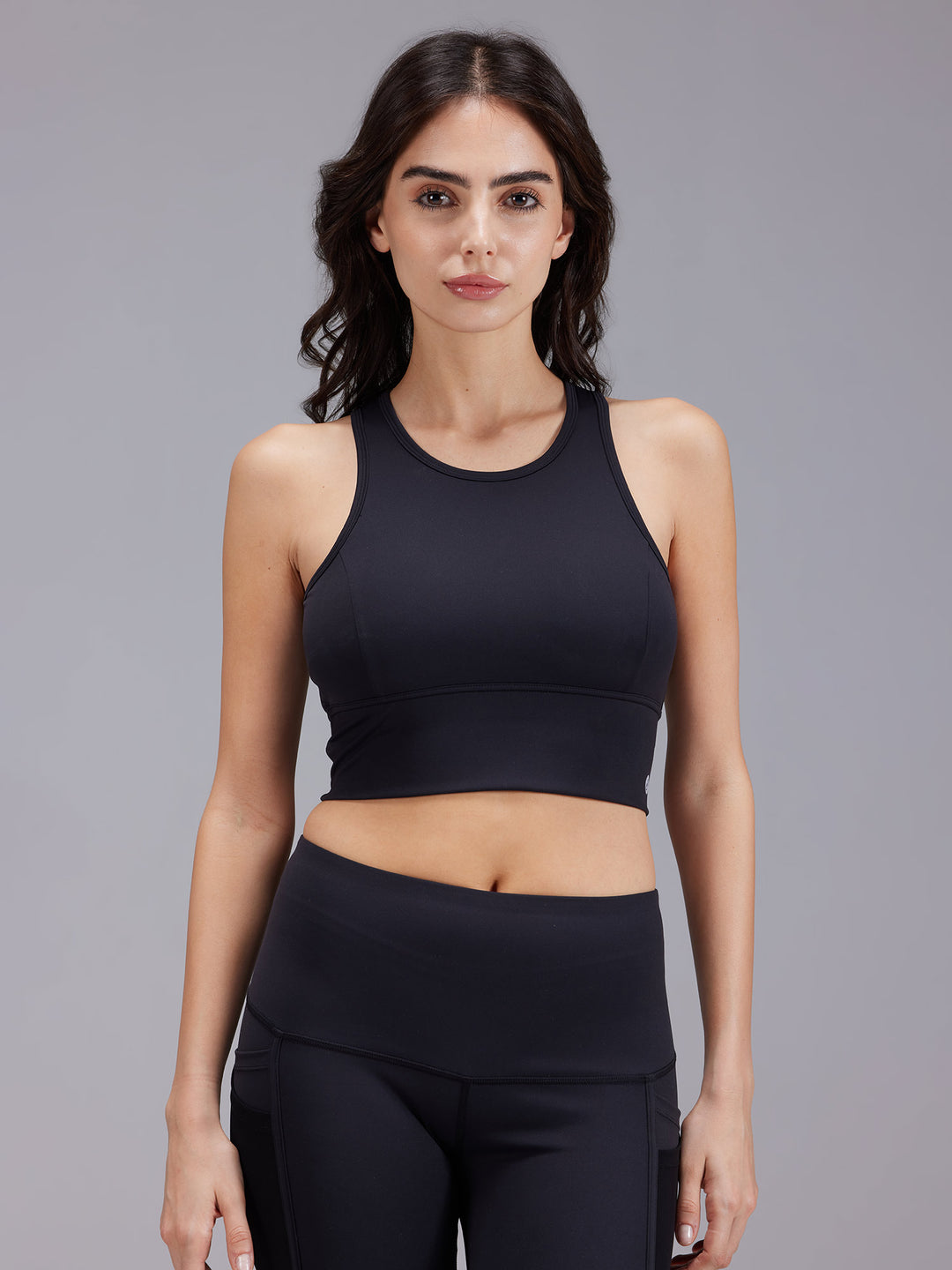 Black MeshFit Sports Bra