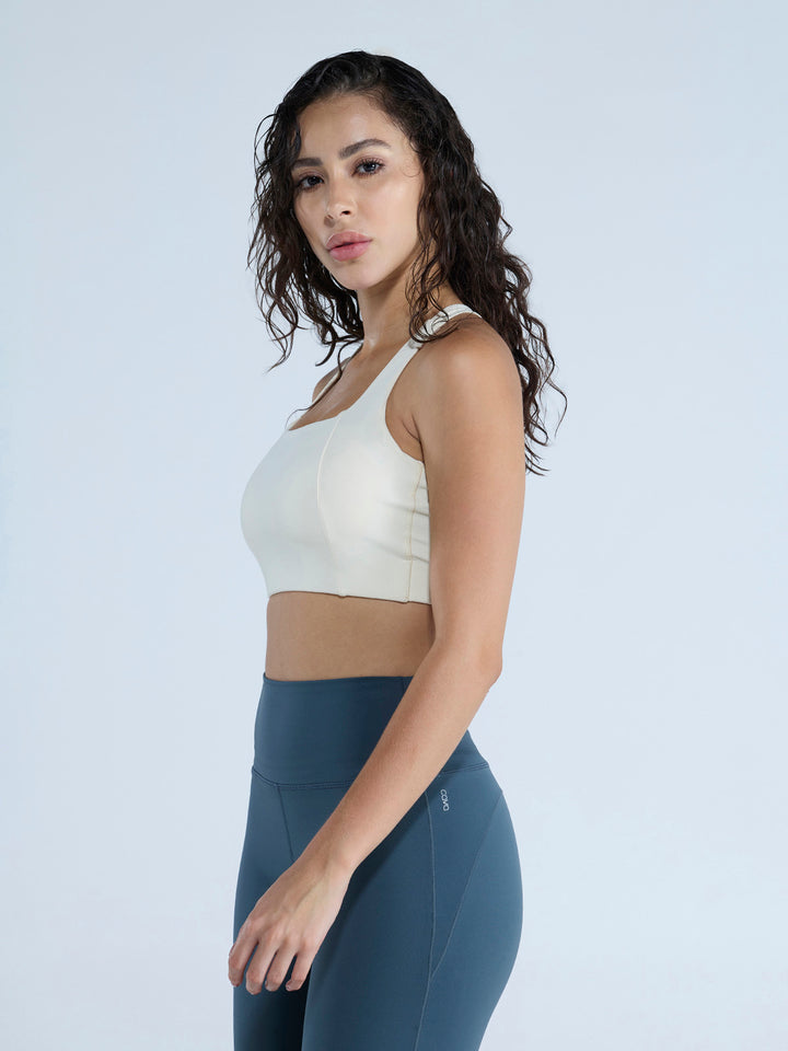 Ivory Ultra Support Sports Bra