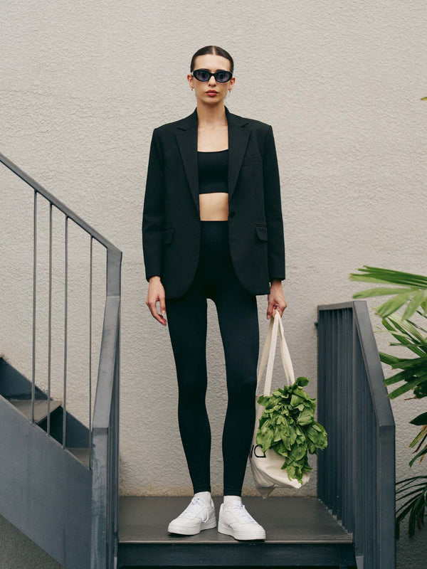 Black Sky-Rise Leggings