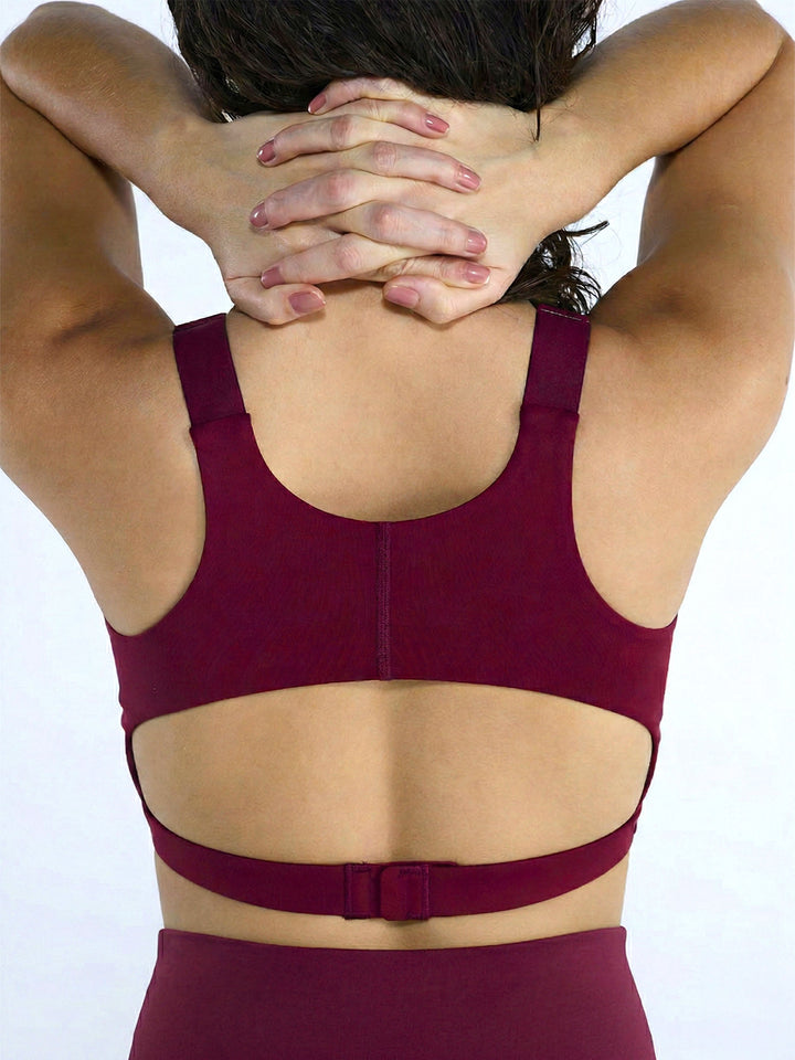 Cherry Studio Compression Sports Bra
