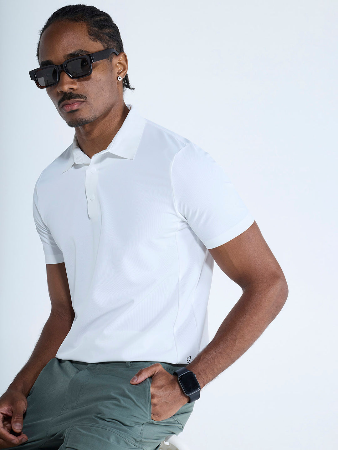 White Ace Bond Polo