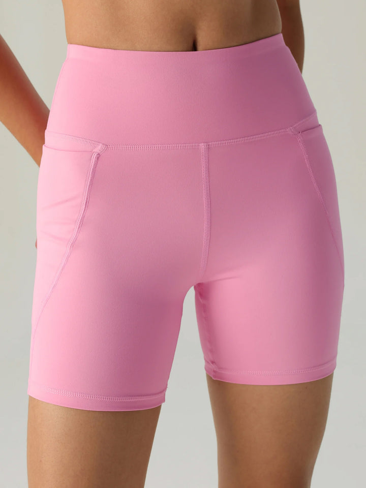Pink Sculpt Booty Shorts