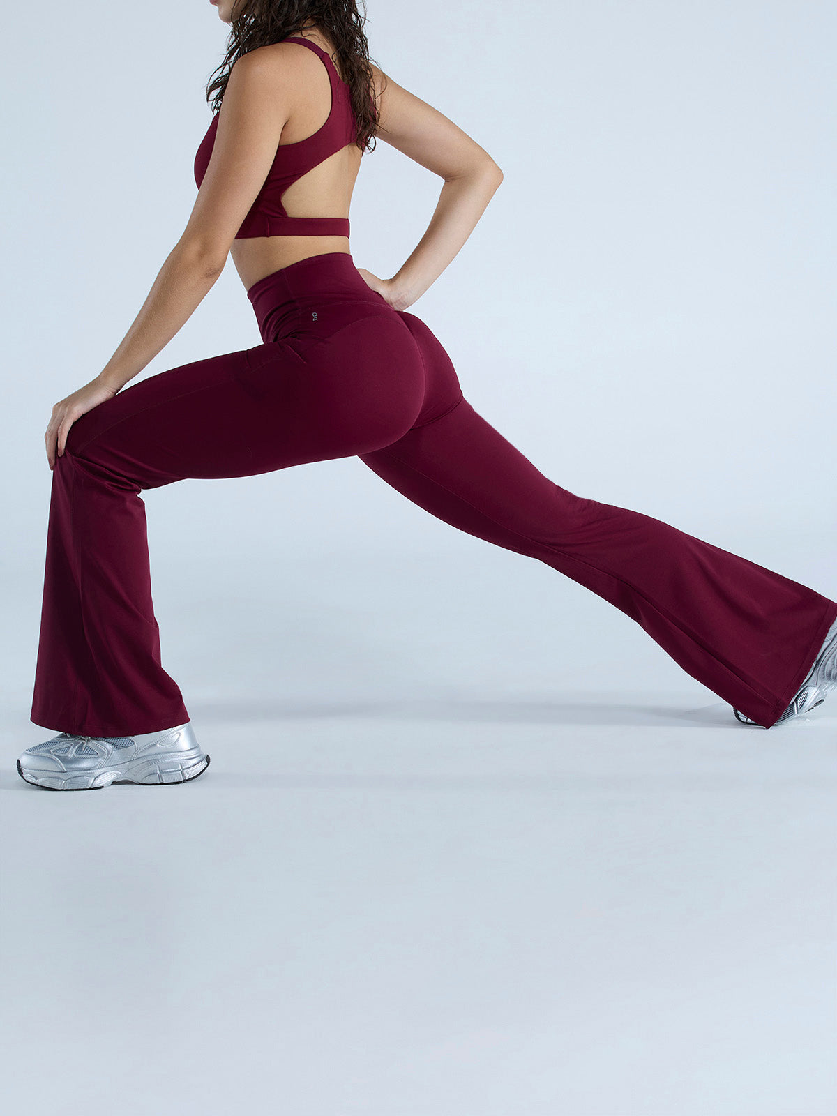 Cherry Contour Flared Leggings – CAVA Athleisure Pvt Ltd