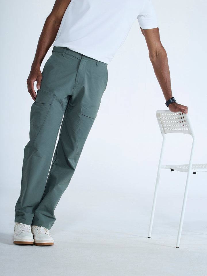Olive Stride Cargo Pants