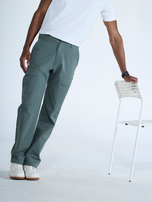 Olive Stride Cargo Pants
