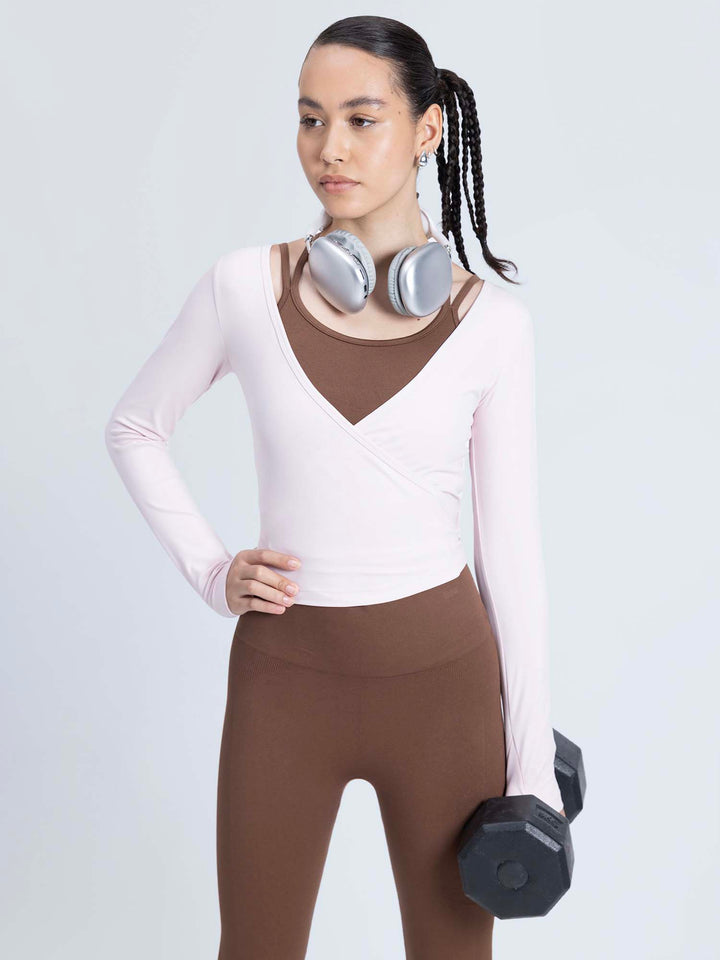 Blush ADPT™ Wrap Top