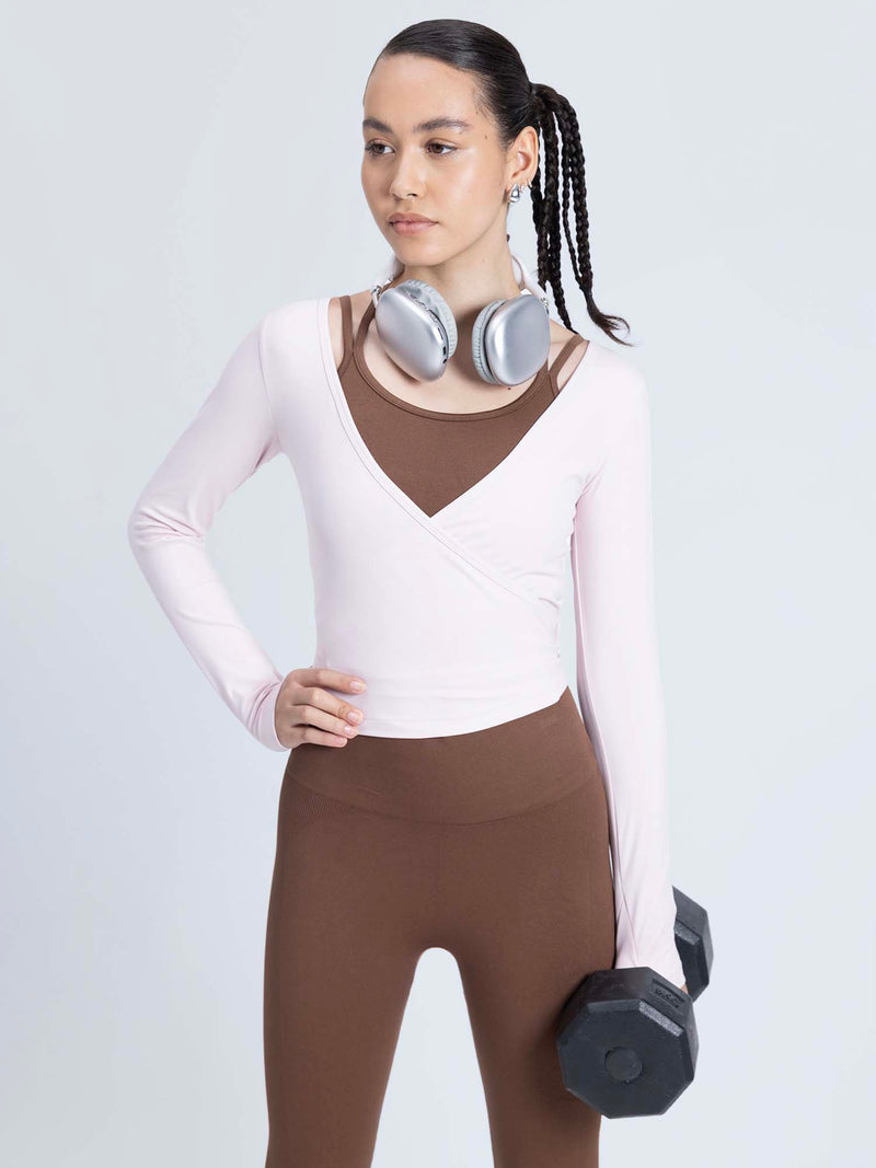Blush ADPT™ Wrap Top