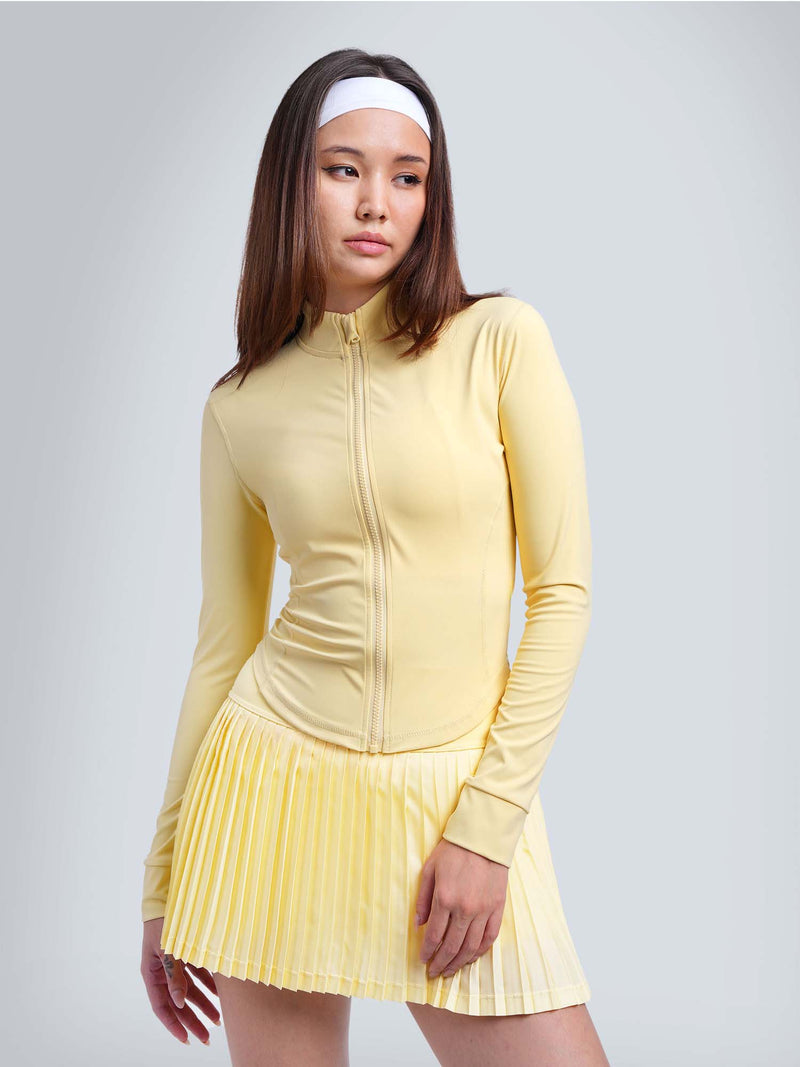 Butter Yellow Sculptor Jacket