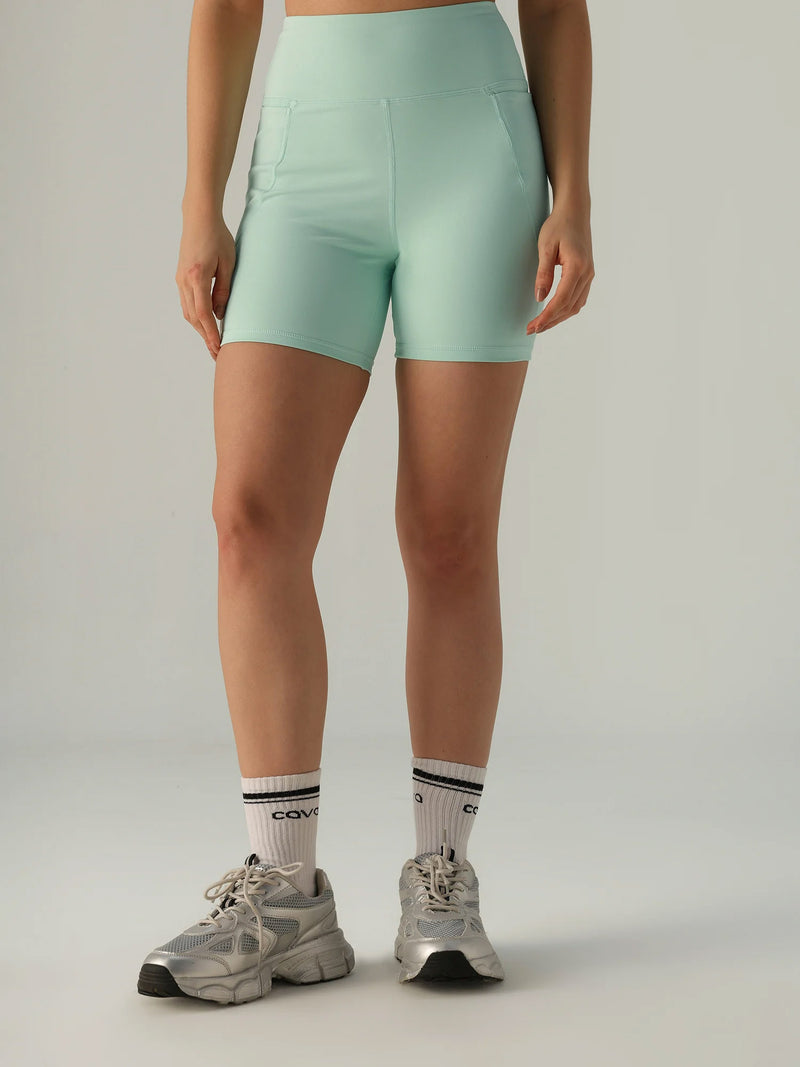Mint Sculpt Booty Shorts