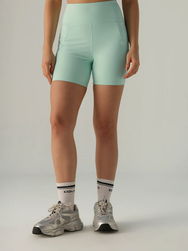 Mint Sculpt Booty Shorts