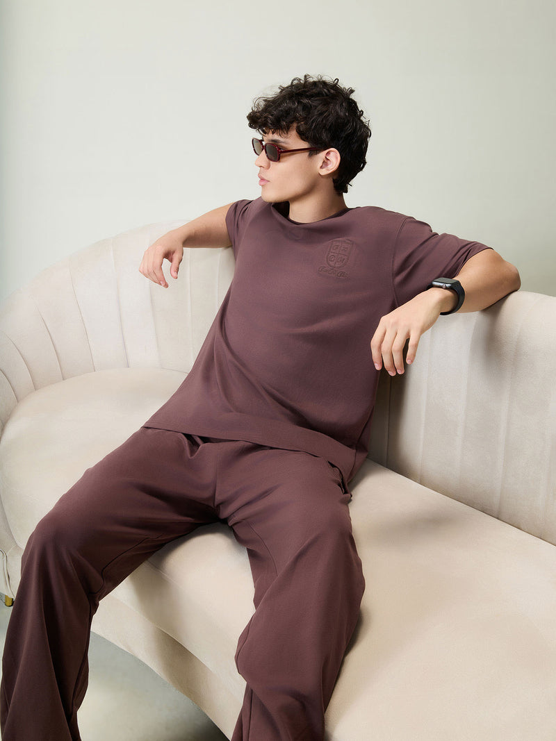 Brown Everywear Leisure Tee