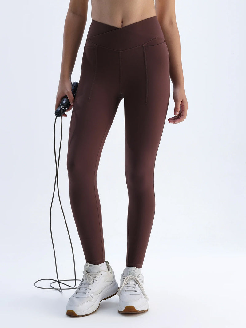 Brown Hourglass Snug Leggings