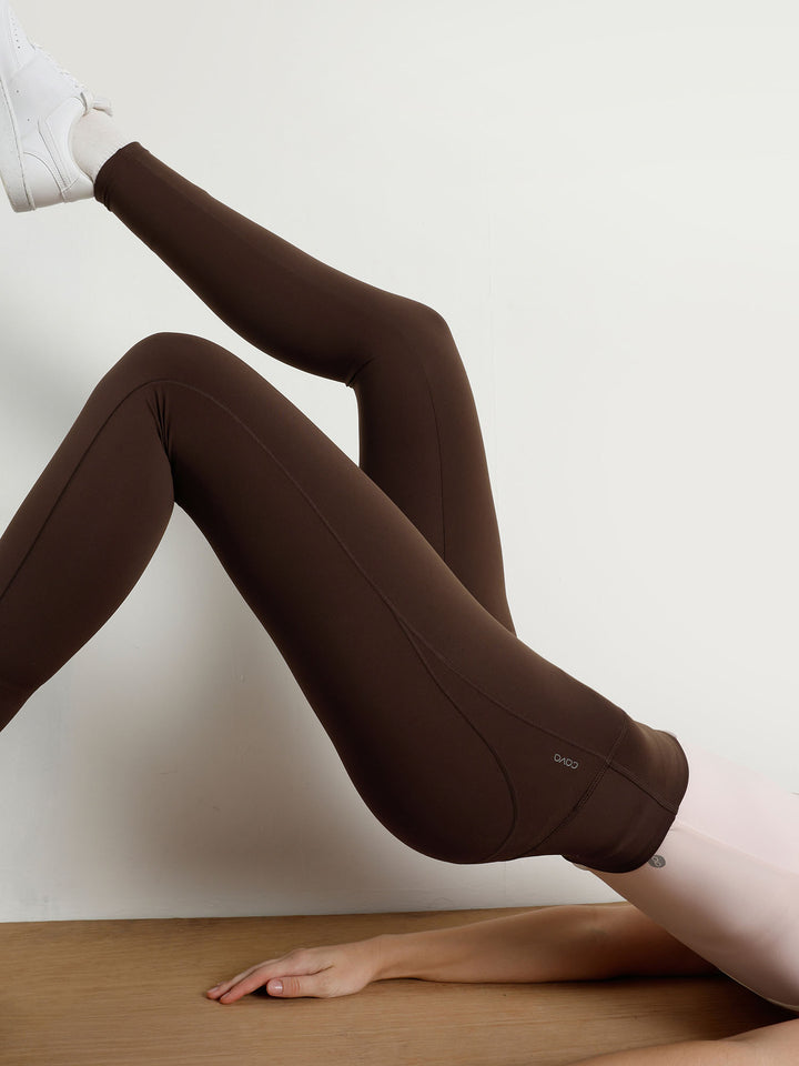 Brown Contour Snug Leggings