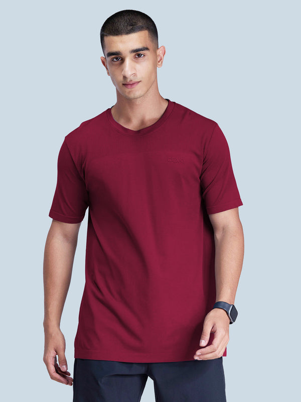 Red Pulse Seamless Tee
