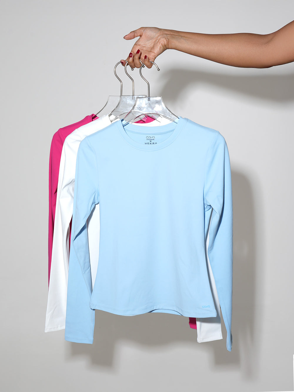 Pop Sculpt Crew Tops - Pack of 3