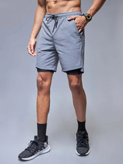 Flex Fit Grey Shorts CAVA athleisure