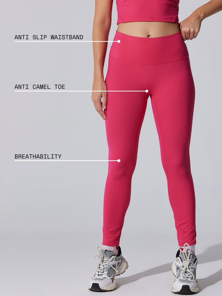 Fuchsia Elevate 24/7 Seamless Leggings