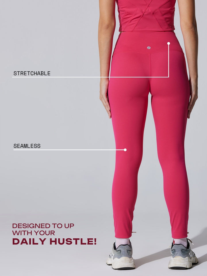 Fuchsia Elevate 24/7 Seamless Leggings