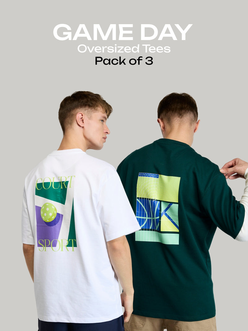 Game Day Oversized Tees - Pack of 2