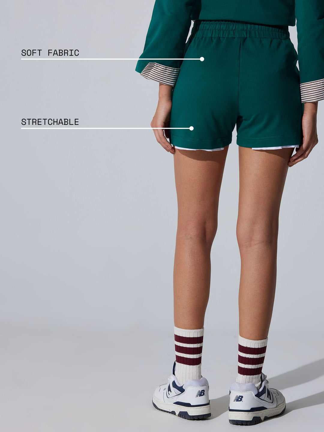 Green Zenfeel Shorts