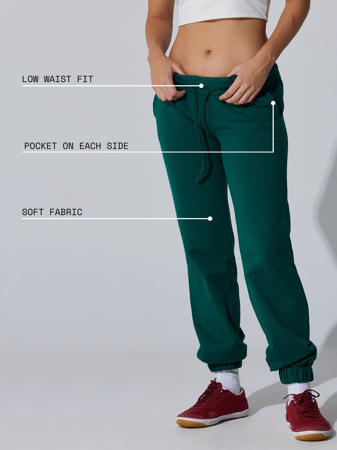 Green Kickback Joggers