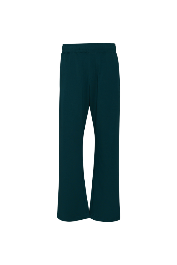 Green Wide Leg Joggers