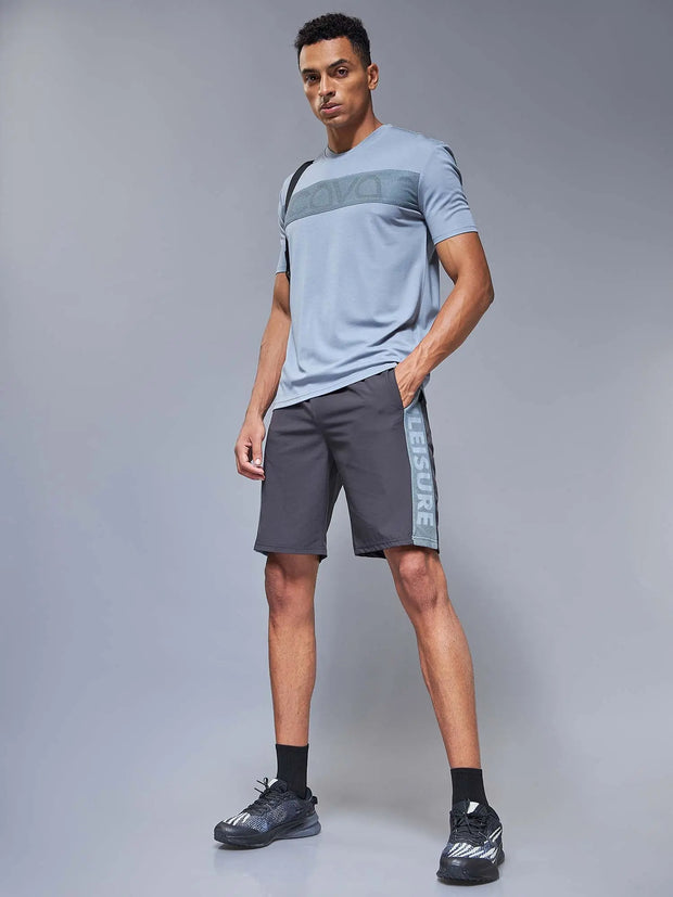 Grey Blue Chase t-shirt CAVA athleisure