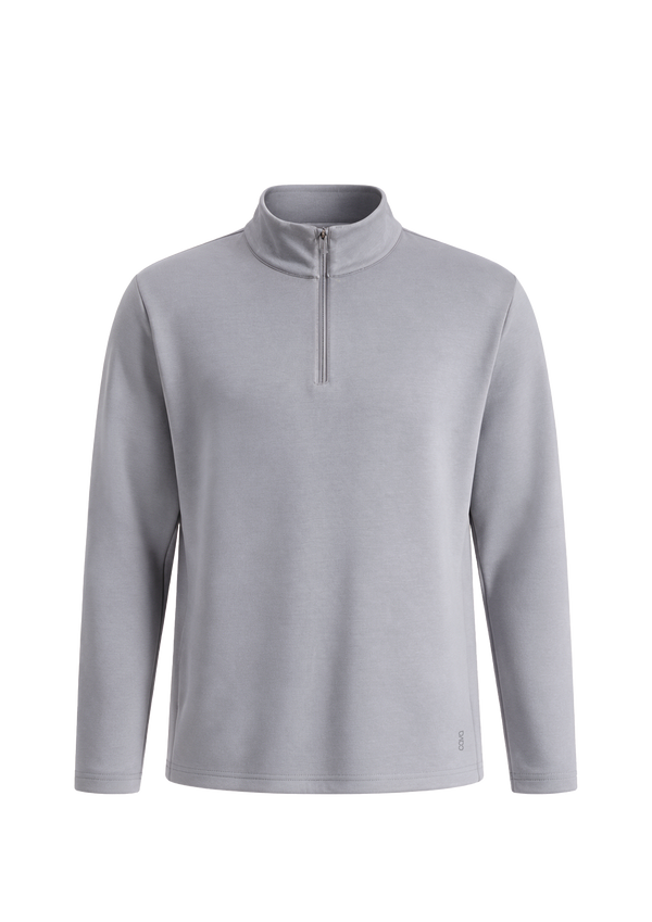 Grey Mello Quarter Zip