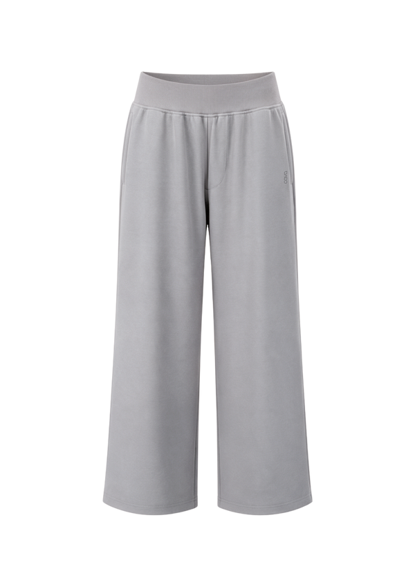 Grey Mello Wide Leg Joggers - Men