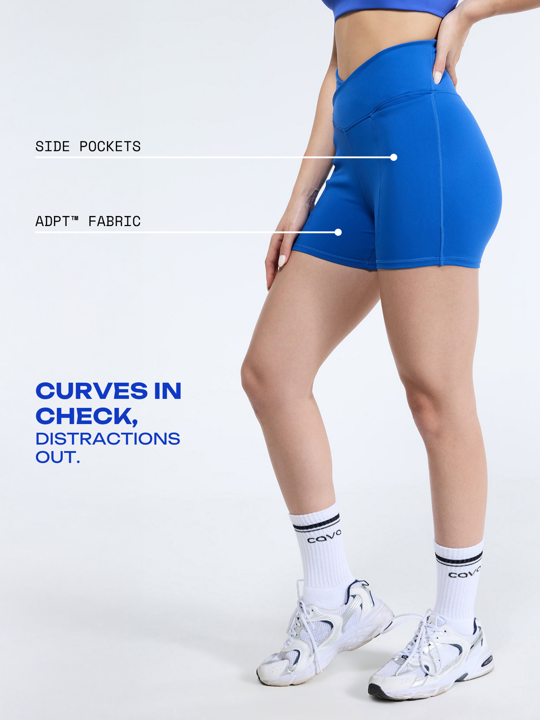Cobalt Hourglass Booty Shorts