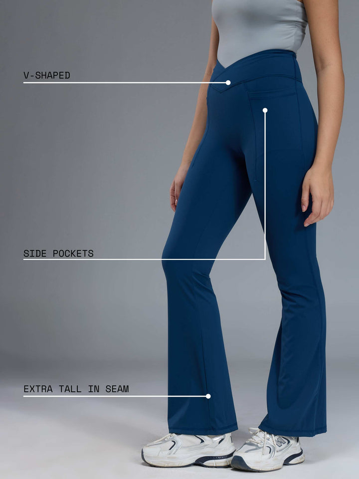 Navy Extra Tall Hourglass Leggings