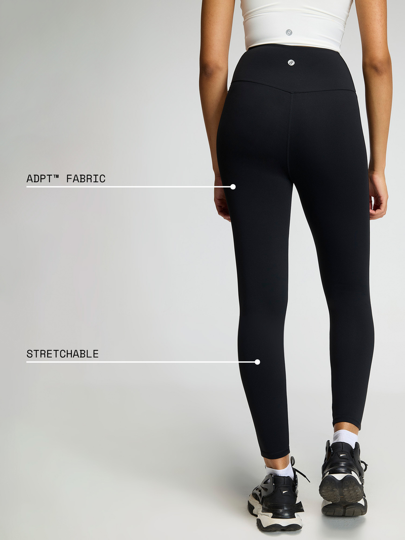 Black Hourglass Snug Leggings