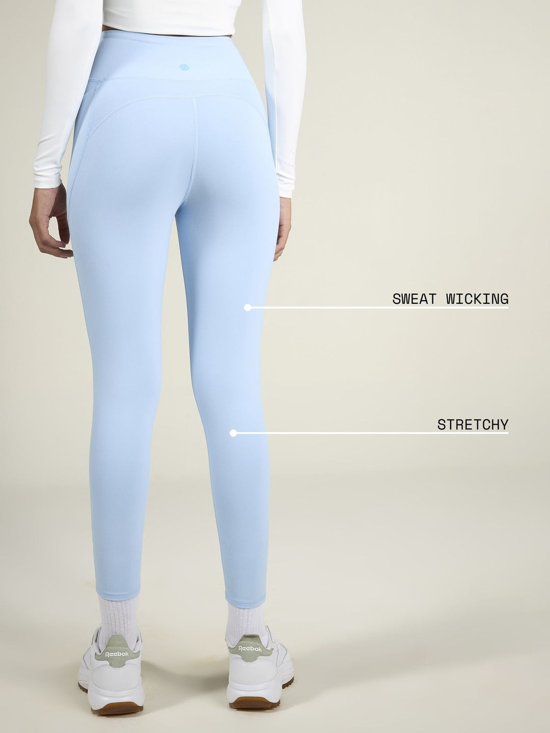 Ice Blue Sculpt Core Leggings