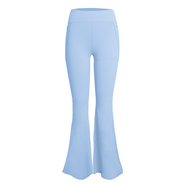 Ice Blue Sculpt Bootcut Leggings