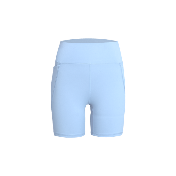 Ice Blue Sculpt Booty Shorts