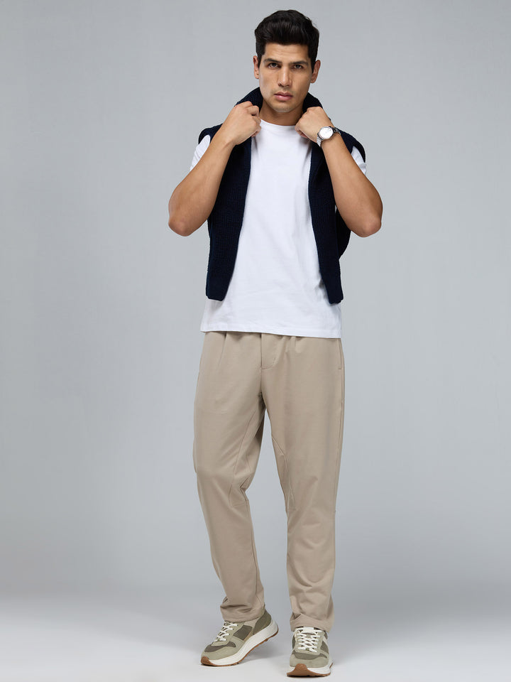 Light Beige Everywear Joggers