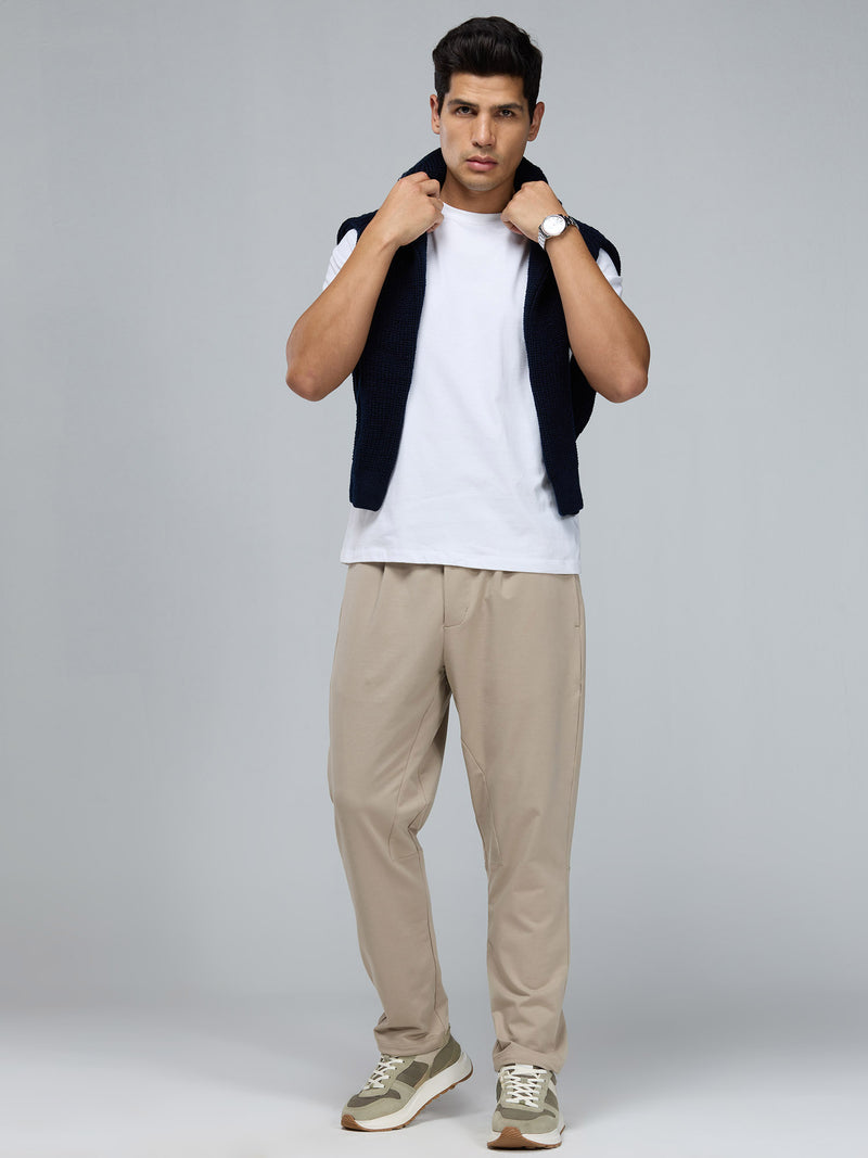 Light Beige Everywear Joggers