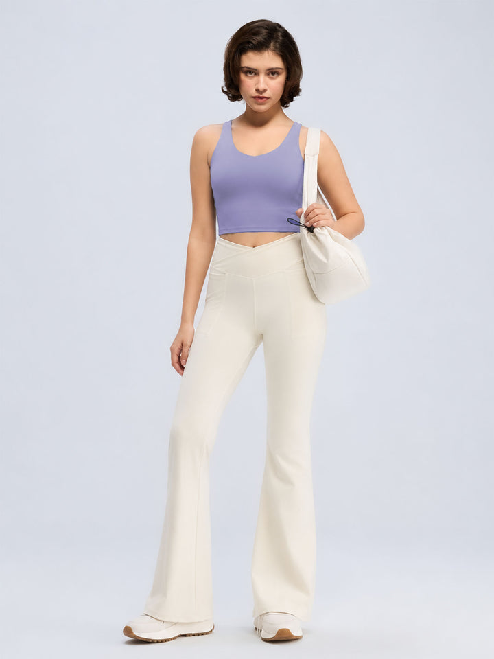 Lilac Refine Crop Tank