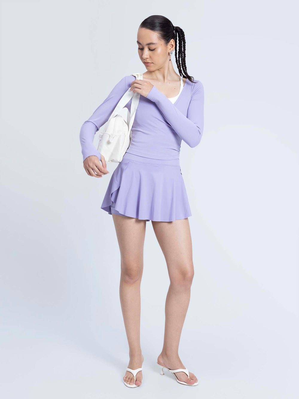 Lilac ADPT™ Wrap Top