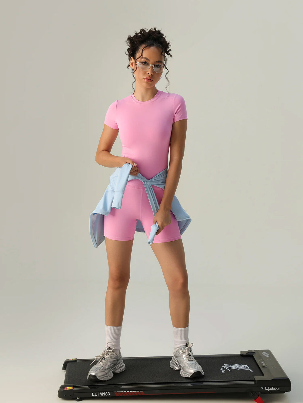 Pink Sculpt Booty Shorts