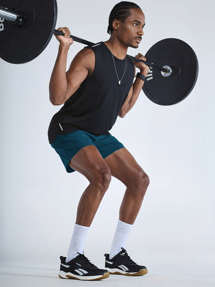 Black Ozone Sleeveless Tank