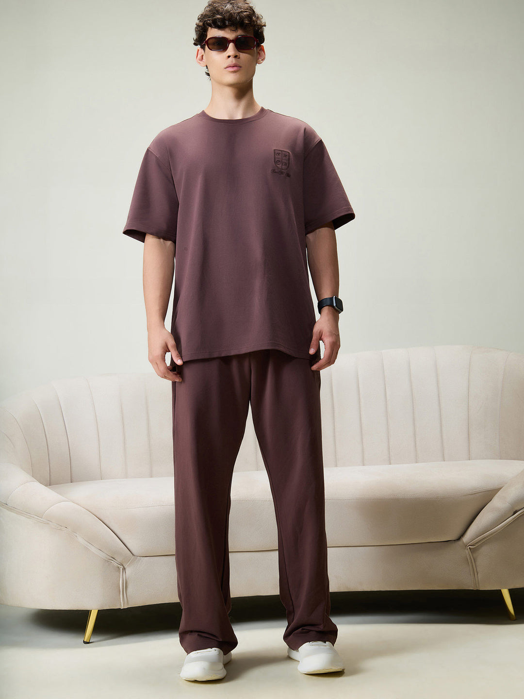 Brown Everywear Leisure Tee