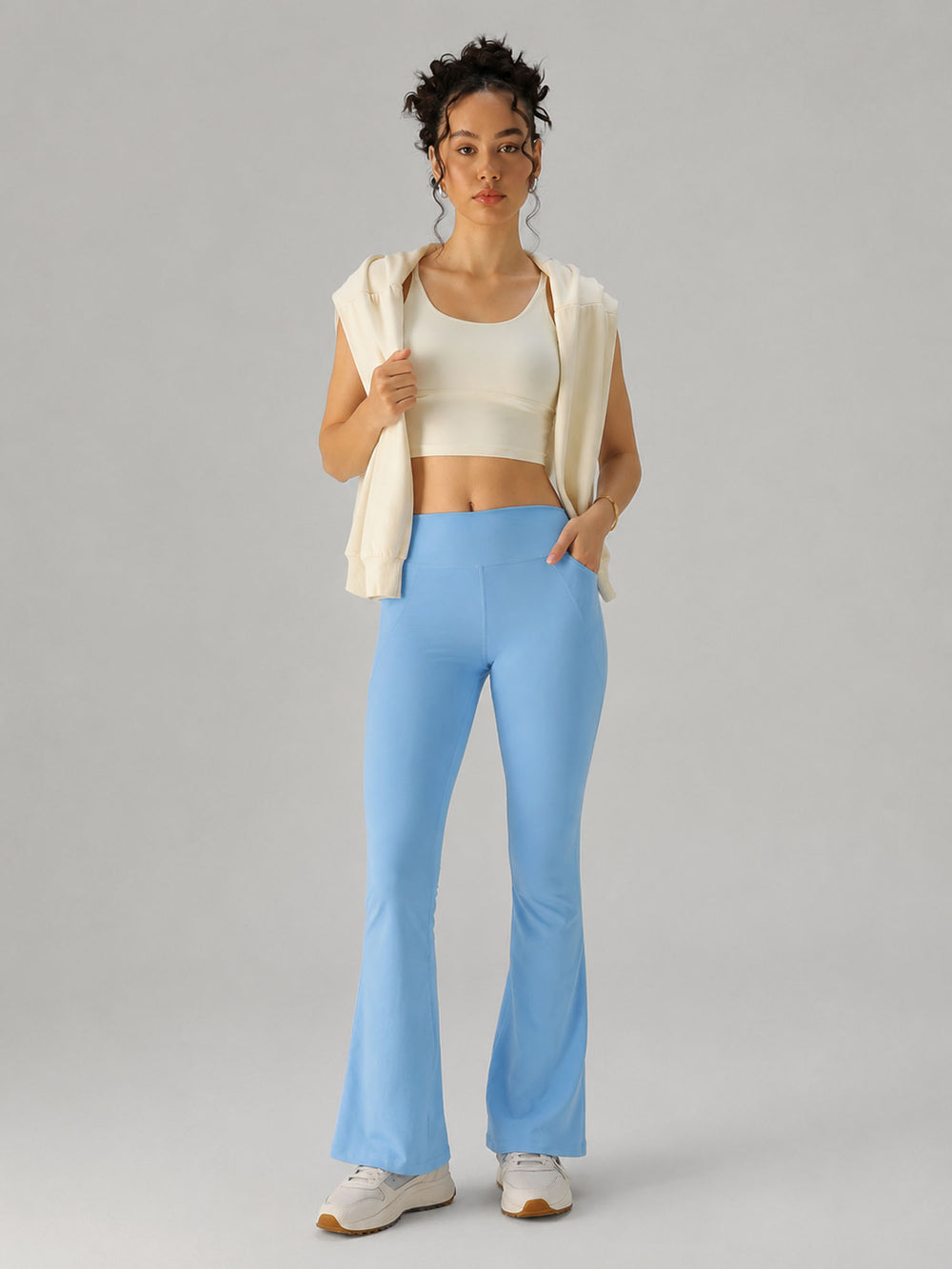 Sky Blue Sculpt Leggings