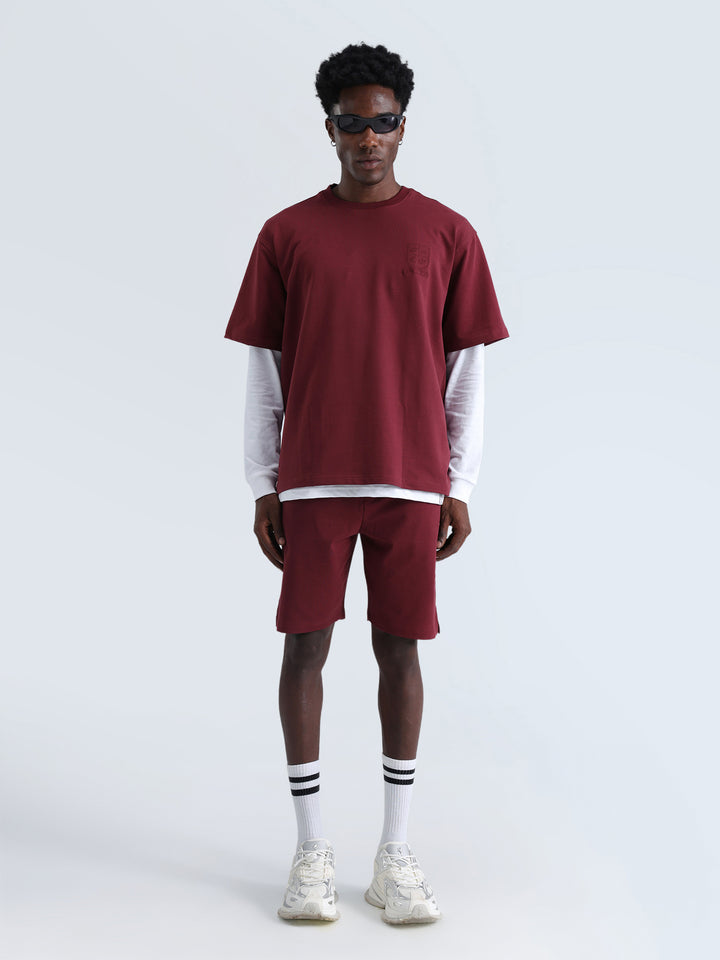 Maroon Everywear Leisure Tee