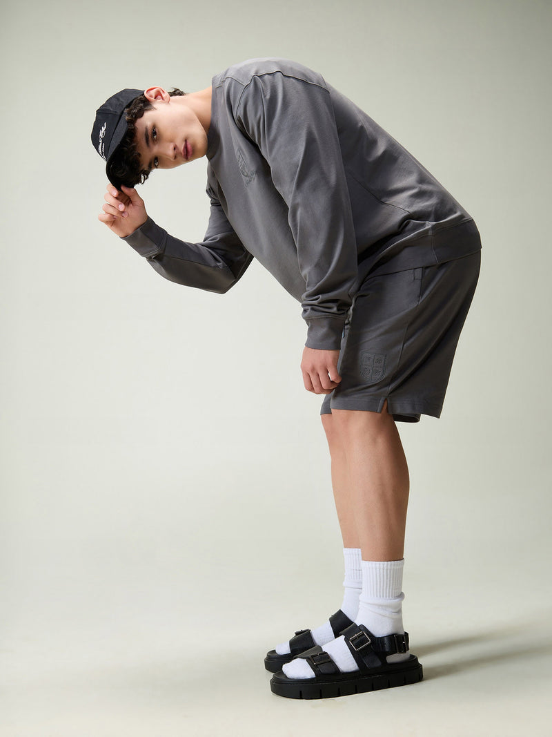 Shadow Cotton Leisure Shorts