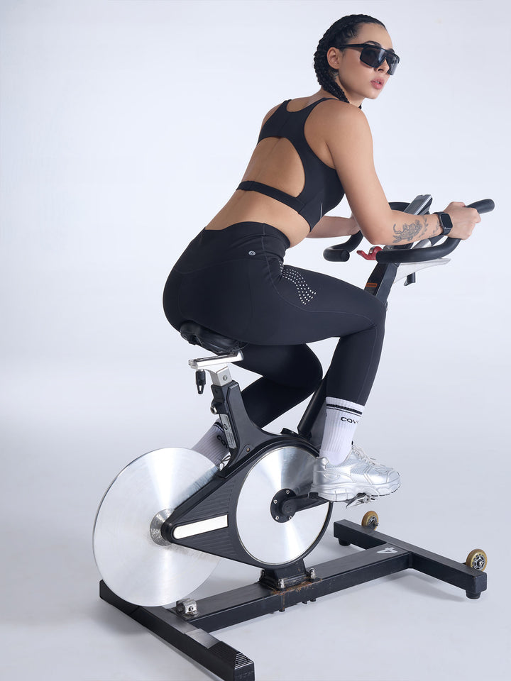 Black Studio Compression Leggings