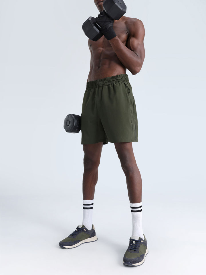 Olive 5" Pacer Shorts