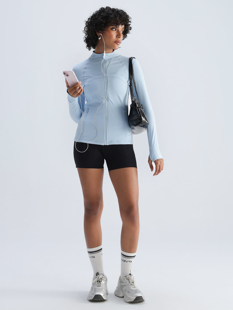 Ice Blue Contour Jacket